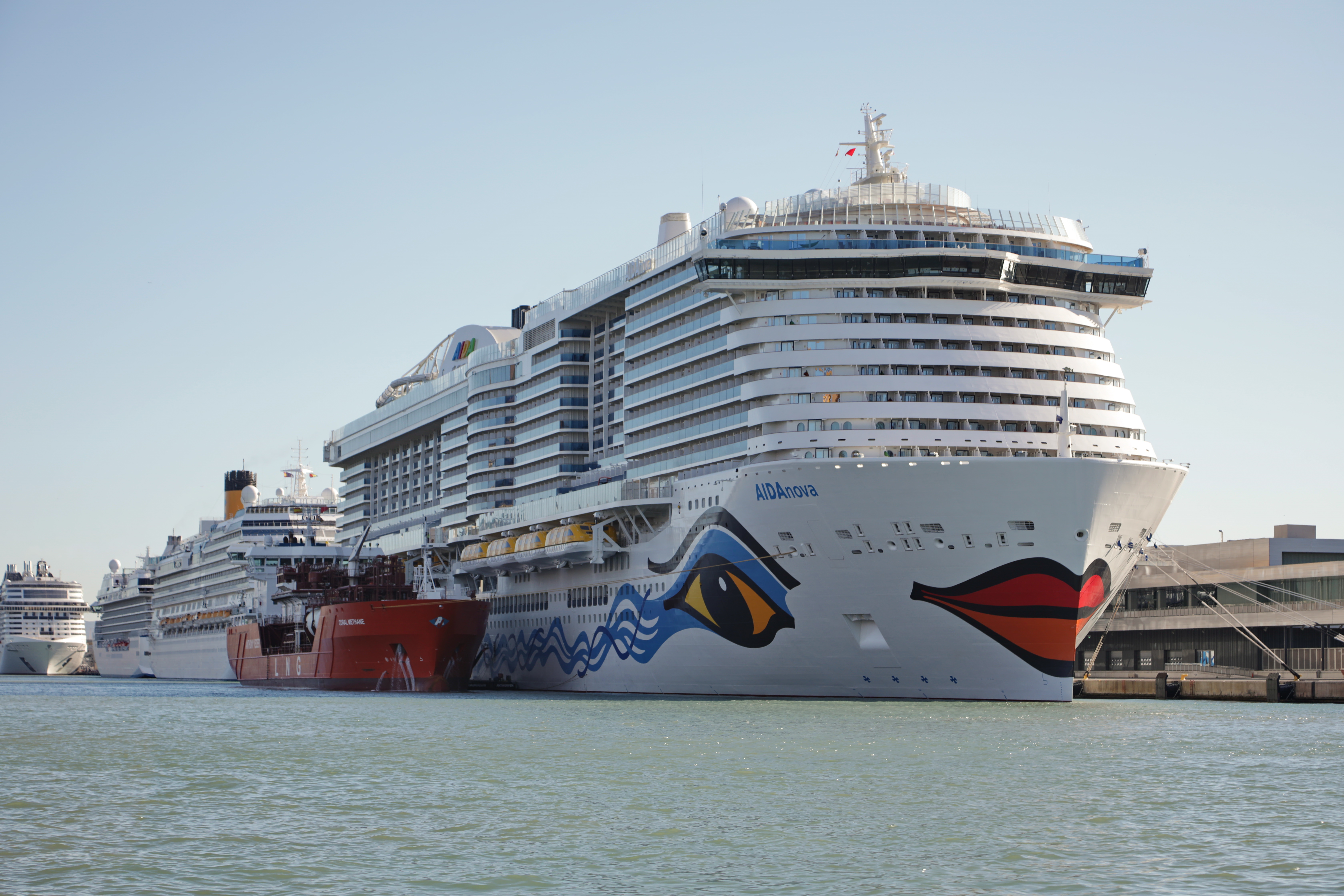 LNG and green hydrogen, present and future energy for the cruise sector